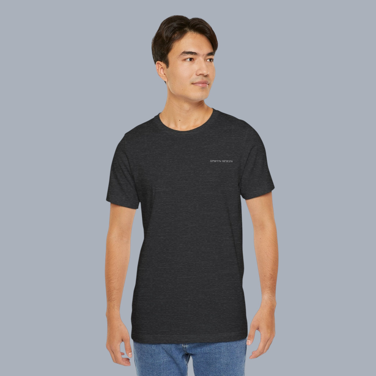 Venice Beach Map T‑Shirt — Minimal Coastal Map Graphic Tee