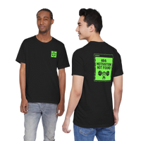 404 Motivation Not Found T-Shirt — Funny Gym Workout Tee alternate view 2