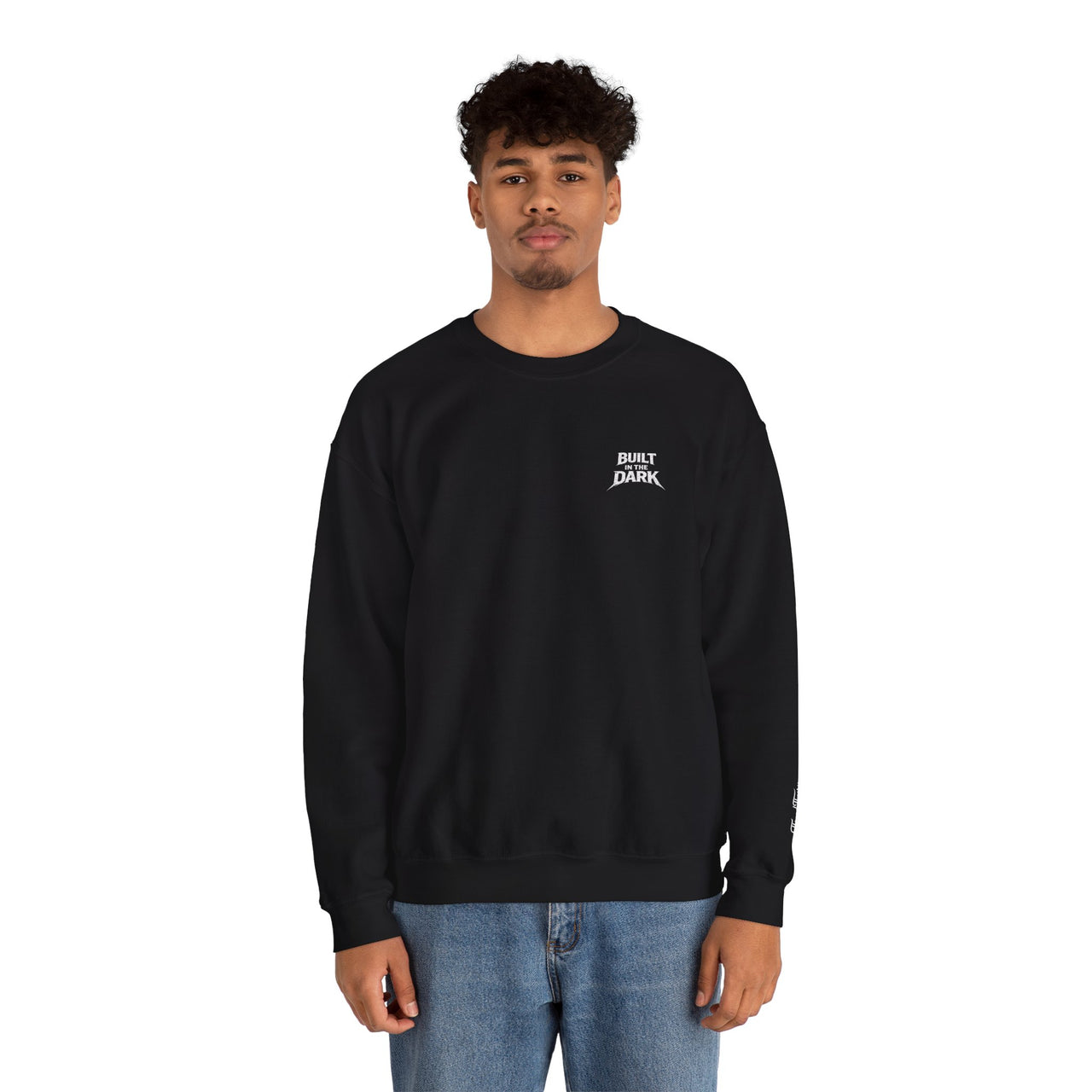 Crewneck Sweatshirt — "Where the Wild Things Are" Retro Monster Graphic alternate view 5