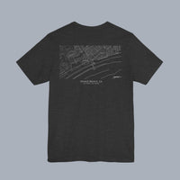 Venice Beach Map T‑Shirt — Minimal Coastal Map Graphic Tee