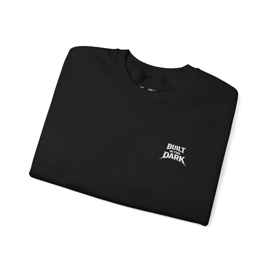 Crewneck Sweatshirt — "Where the Wild Things Are" Retro Monster Graphic alternate view 3