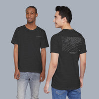Venice Beach Map T‑Shirt — Minimal Coastal Map Graphic Tee