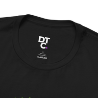 DailyThreadCo. black 100% cotton t-shirt with a funny raccoon graphic and 