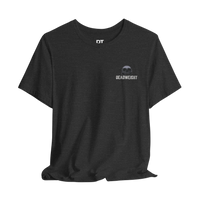 DailyThreadCo. dark grey 100% Airlume cotton crew neck t-shirt with 