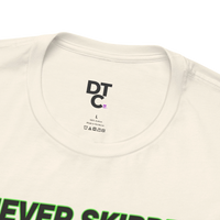 DailyThreadCo. cream 100% cotton t-shirt with 