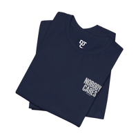 DailyThreadCo. navy blue 100% cotton graphic tee with 