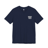 DailyThreadCo. navy blue 100% cotton graphic tee with 