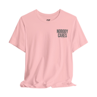 DailyThreadCo. light pink 100% cotton graphic tee with 