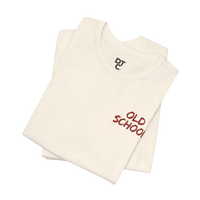 DailyThreadCo. cream 100% cotton t-shirt with 