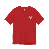 DailyThreadCo. red 100% cotton graphic tee with 