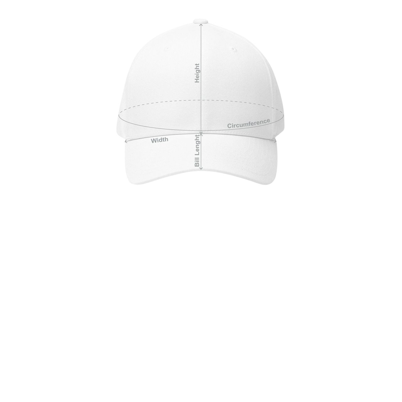 DailyThreadCo. structured Flexfit cap with distressed skull embroidery and silver undervisor in a mid-profile design.